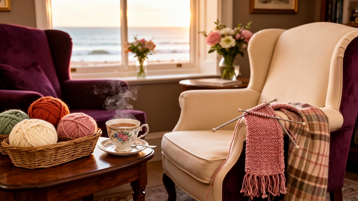 Knitting & Sewing Relaxing Break